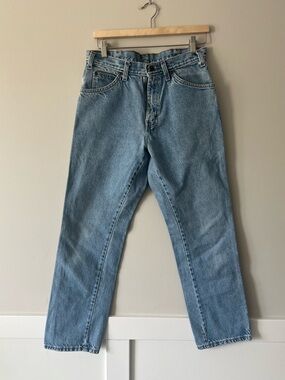 Dickies Vintage Style Straight Leg Jeans Men's 32x32 Light Wash Carpenter